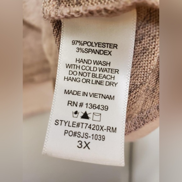 SJS Pink Long sleeve, Swoop Neck, Warm and Soft Material - Picture 4 of 4